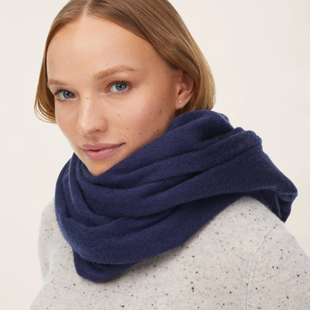 Cleo Oversized Cashmere Scarf by Italic Italic