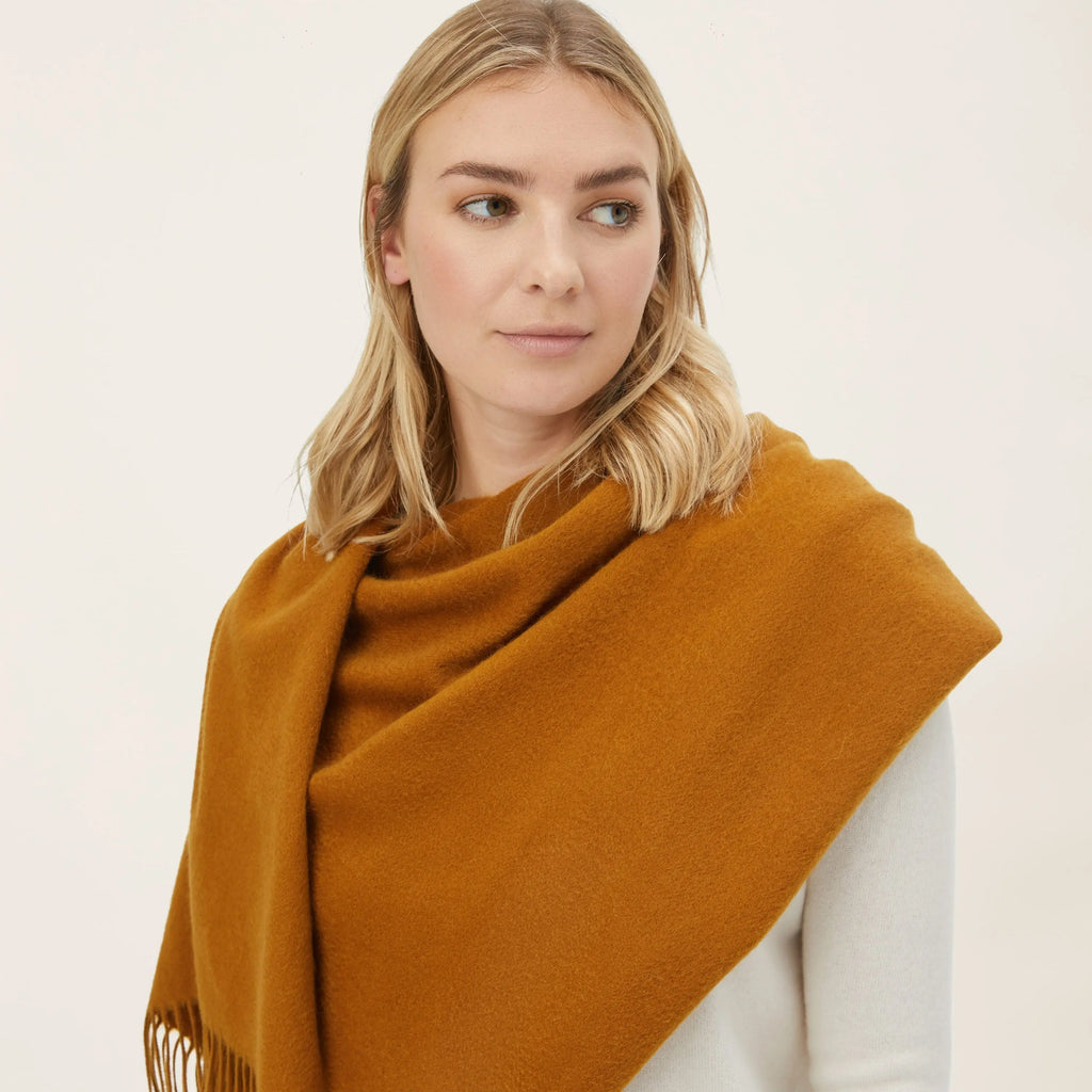 Cleo Oversized Cashmere Scarf by Italic Italic