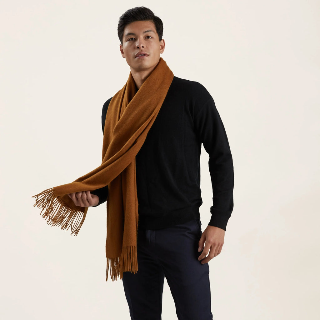 Cleo Oversized Cashmere Scarf by Italic Italic