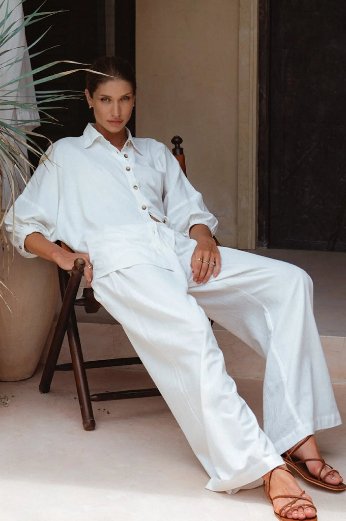 Corsica Linen Shirt by Bali Lane Bali Lane