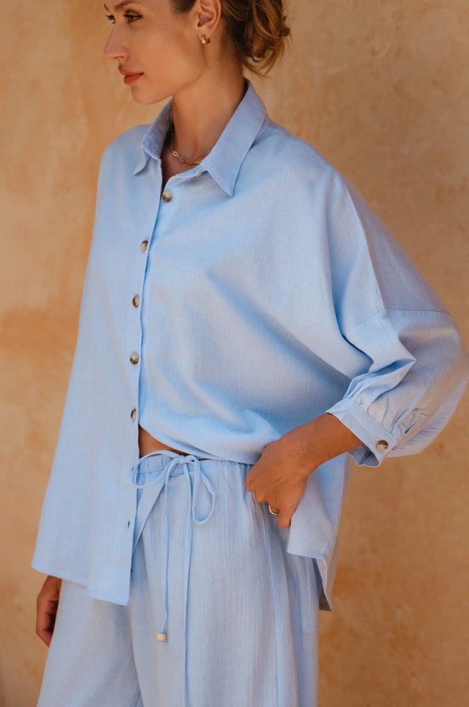 Corsica Linen Shirt by Bali Lane Bali Lane