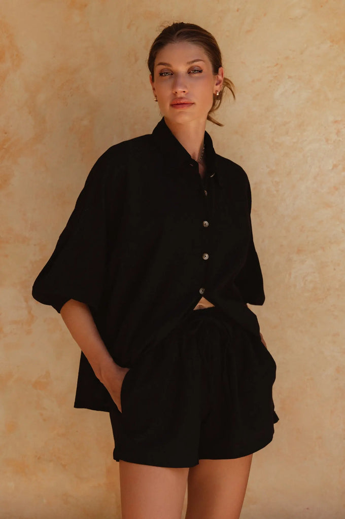 Corsica Linen Shirt by Bali Lane Bali Lane