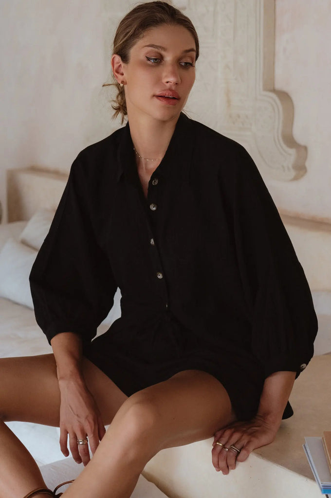 Corsica Linen Shirt by Bali Lane Bali Lane