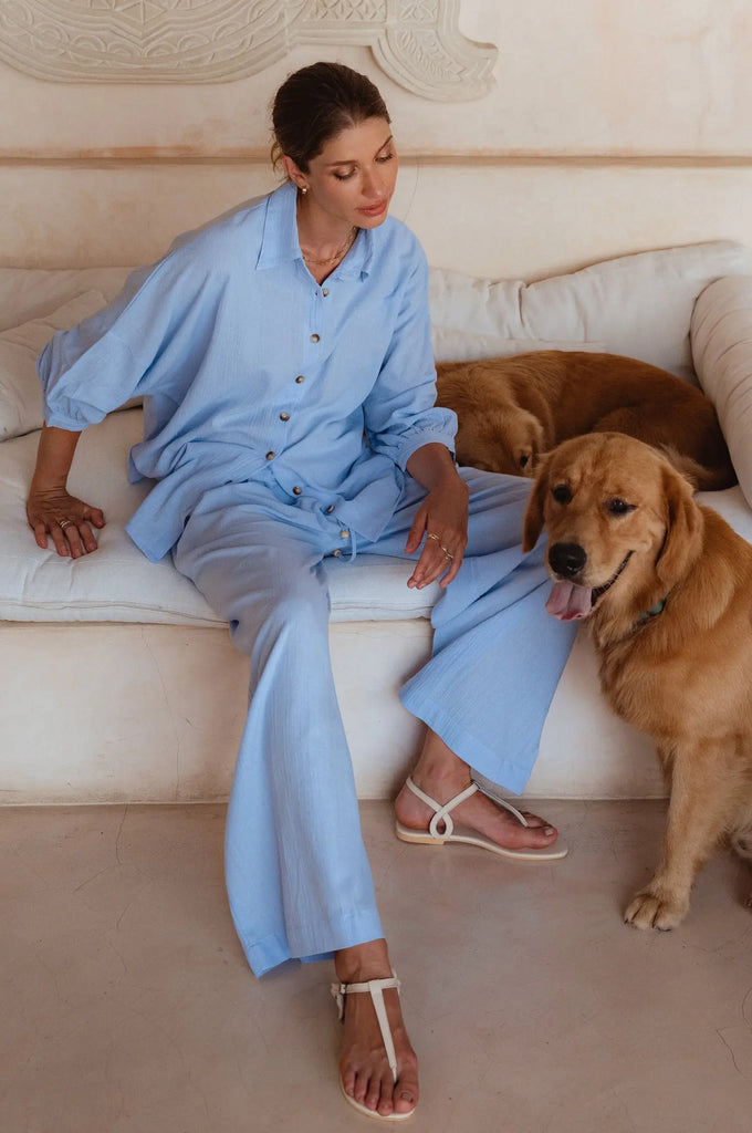 Corsica Linen Shirt by Bali Lane Bali Lane