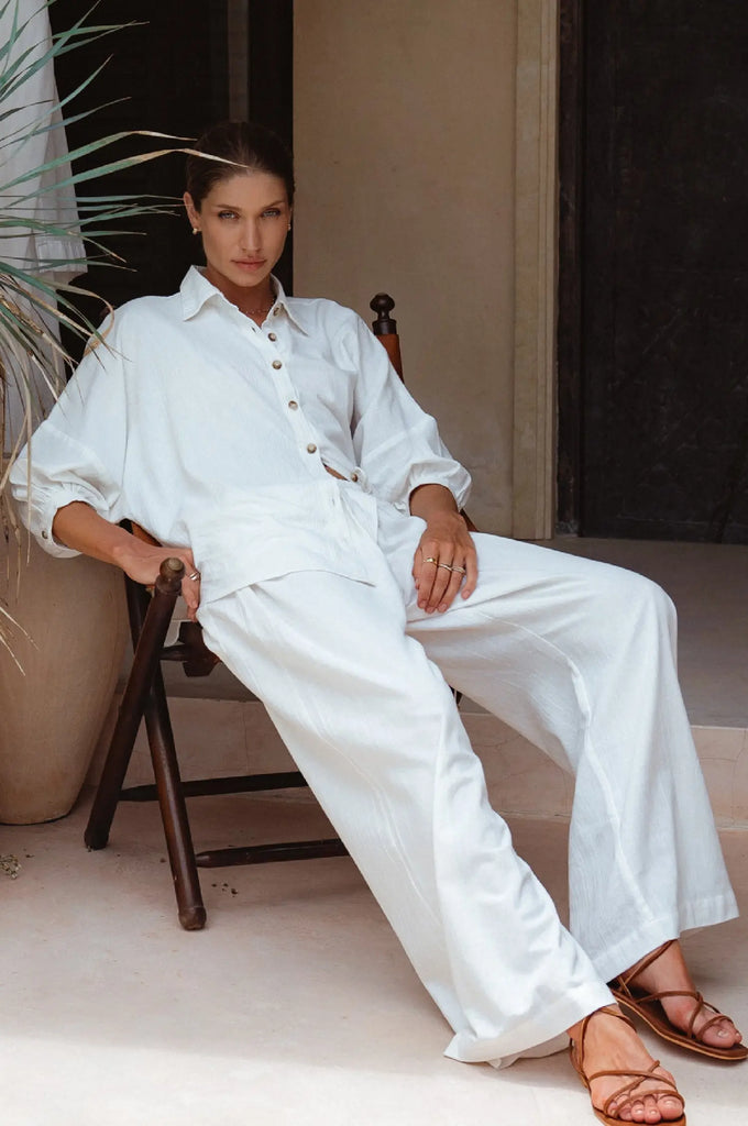 Corsica Linen Shirt by Bali Lane Bali Lane