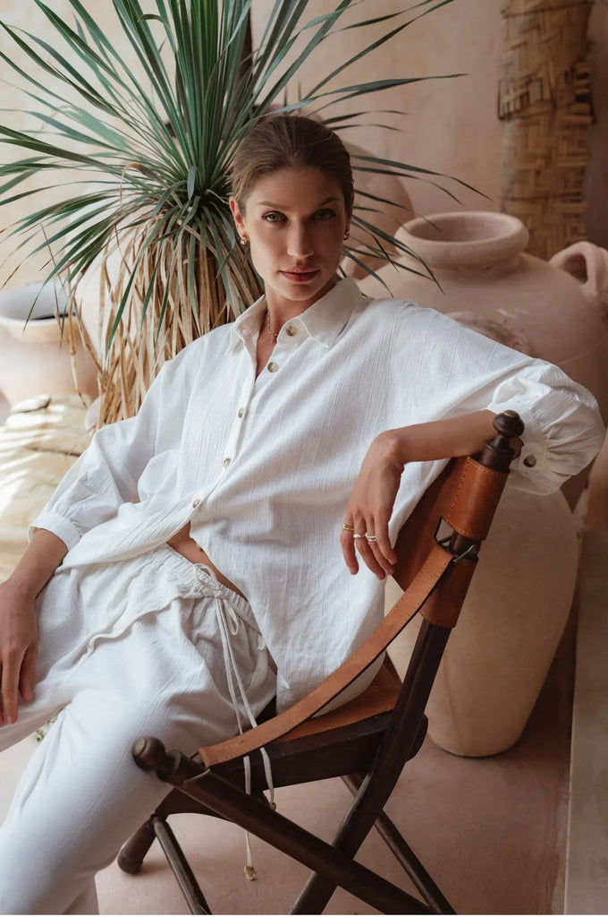 Corsica Linen Shirt by Bali Lane Bali Lane