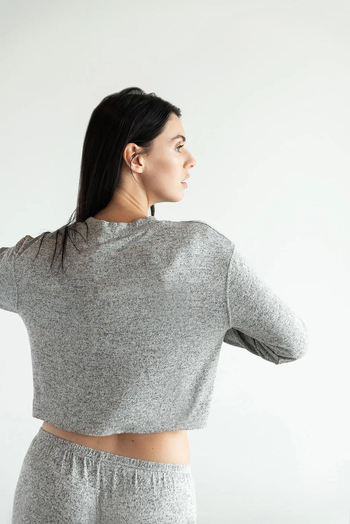 Cosset Cropped Sweatshirt by Sunday Citizen SUNDAY CITIZEN
