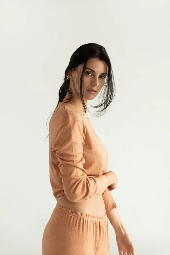 Cosset Cropped Sweatshirt by Sunday Citizen SUNDAY CITIZEN