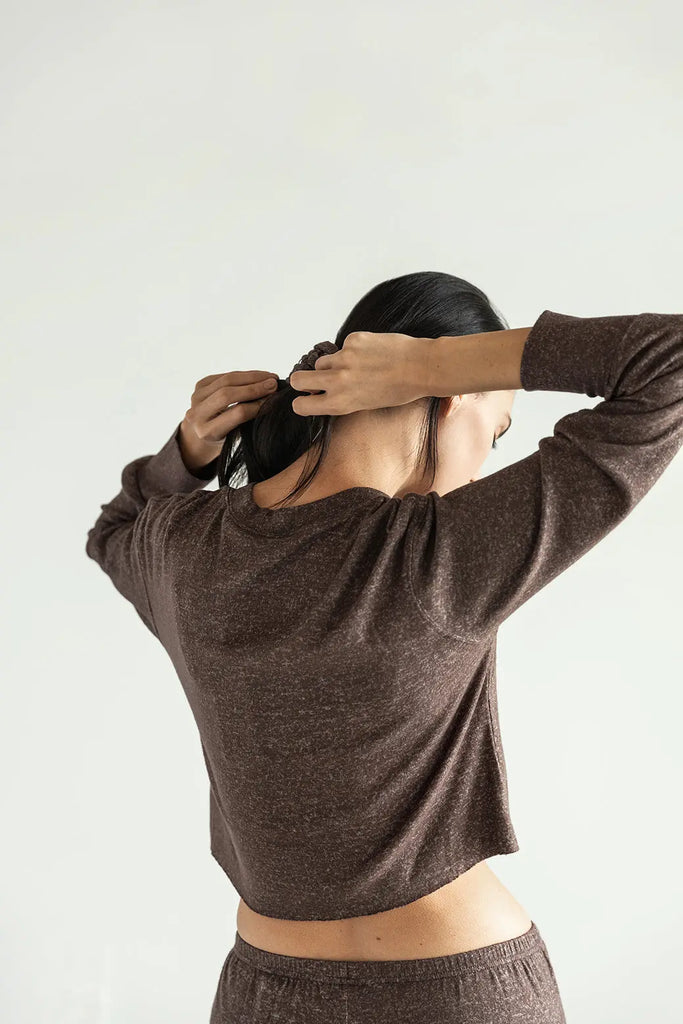 Cosset Cropped Sweatshirt by Sunday Citizen SUNDAY CITIZEN