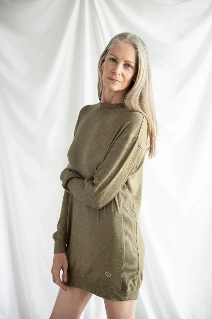Cosset Lazy Sweater Dress by Sunday Citizen SUNDAY CITIZEN