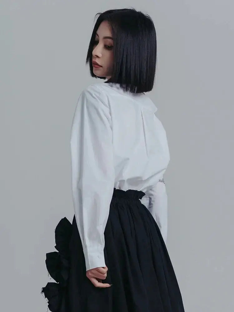 Cranaken Slit Button Up by Marigold Shadows Marigold Shadows