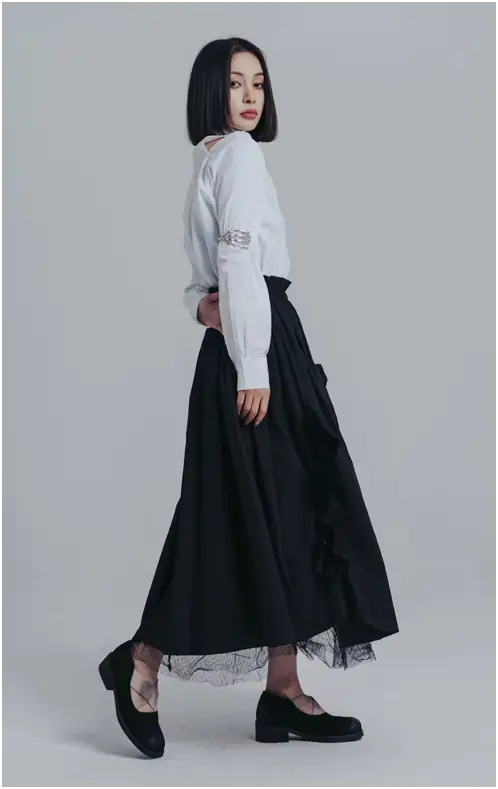 Cranaken Slit Button Up by Marigold Shadows Marigold Shadows