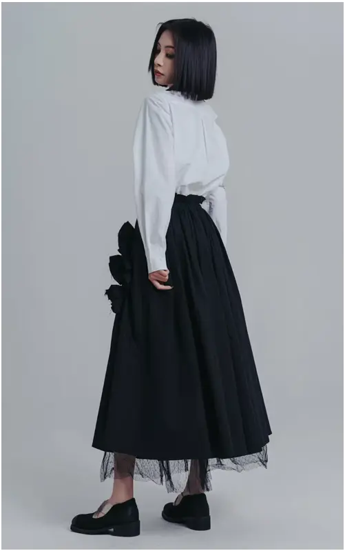 Cranaken Slit Button Up by Marigold Shadows Marigold Shadows