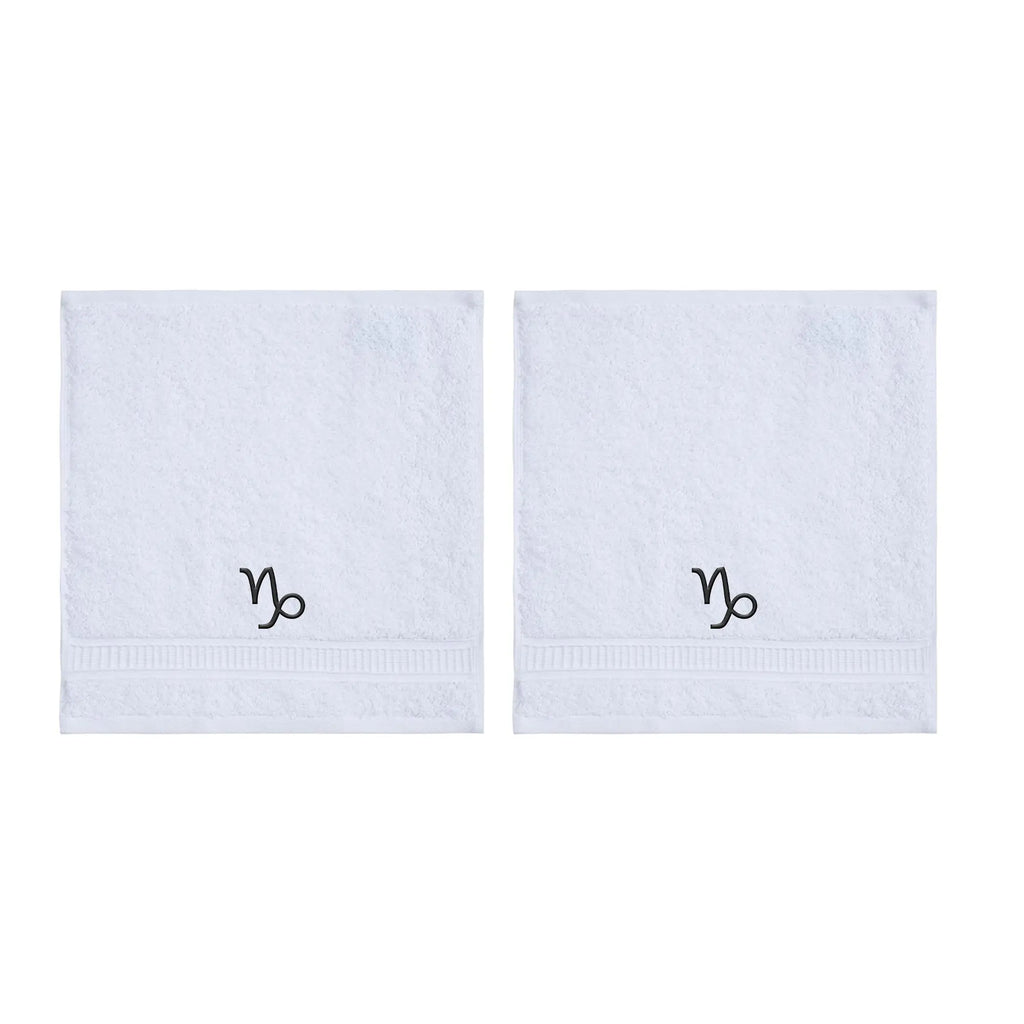 Customized Zodiac Towels - Washcloths and Hand Towels - Set of 2 by La'Hammam - Ladiesse