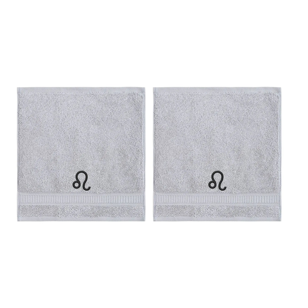 Customized Zodiac Towels - Washcloths and Hand Towels - Set of 2 by La'Hammam - Ladiesse