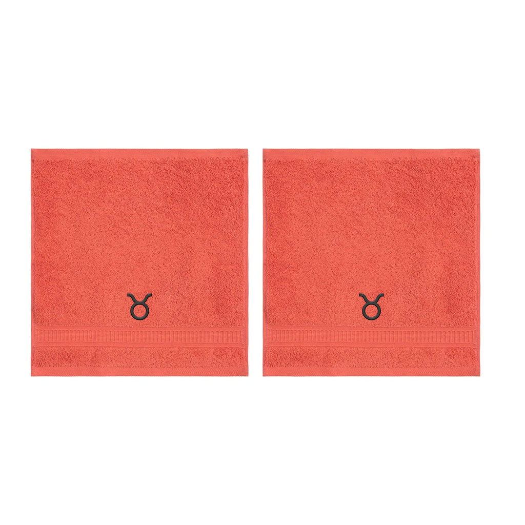 Customized Zodiac Towels - Washcloths and Hand Towels - Set of 2 by La'Hammam - Ladiesse