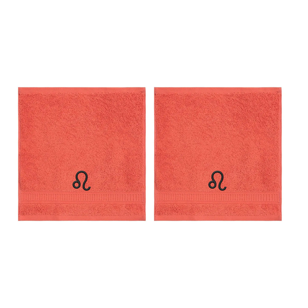 Customized Zodiac Towels - Washcloths and Hand Towels - Set of 2 by La'Hammam - Ladiesse