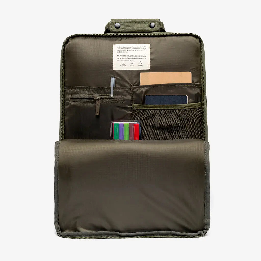 Daily 15" Backpack Olive by Lefrik USA Lefrik USA