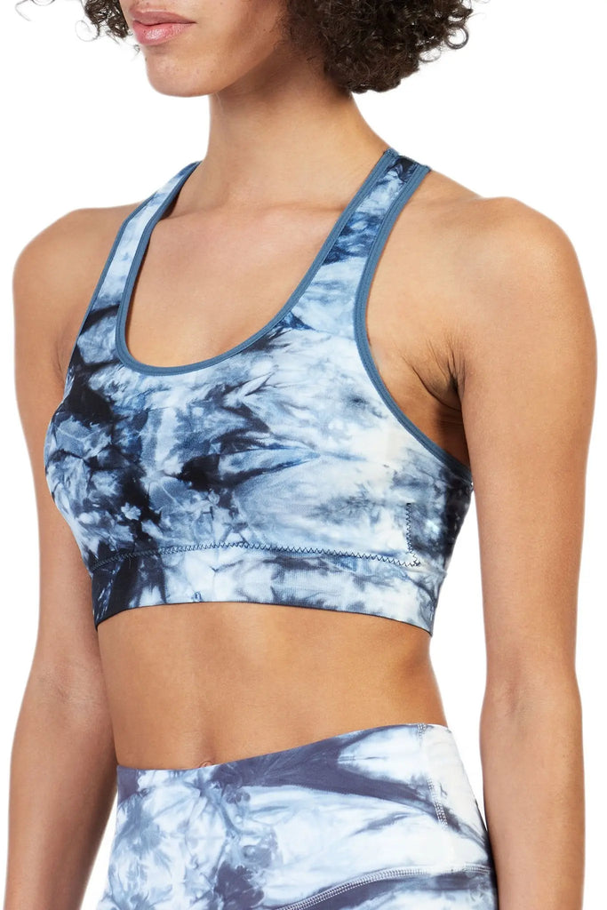 Dani Tie-Dye Bra in Blue by ALAMAE ALAMAE