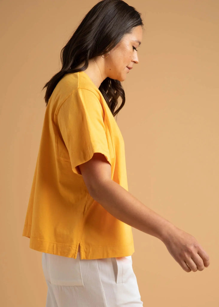 Daybreak Tee - Mango by And For Good And For Good