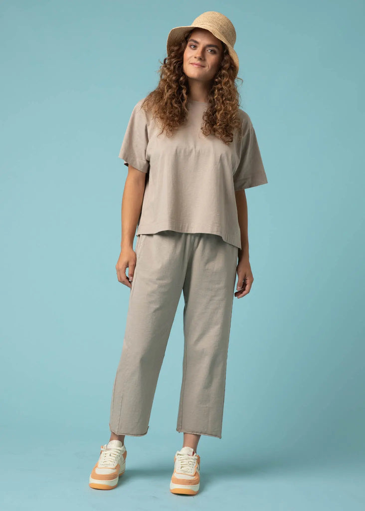 Daybreak Tee - Pebble by And For Good And For Good