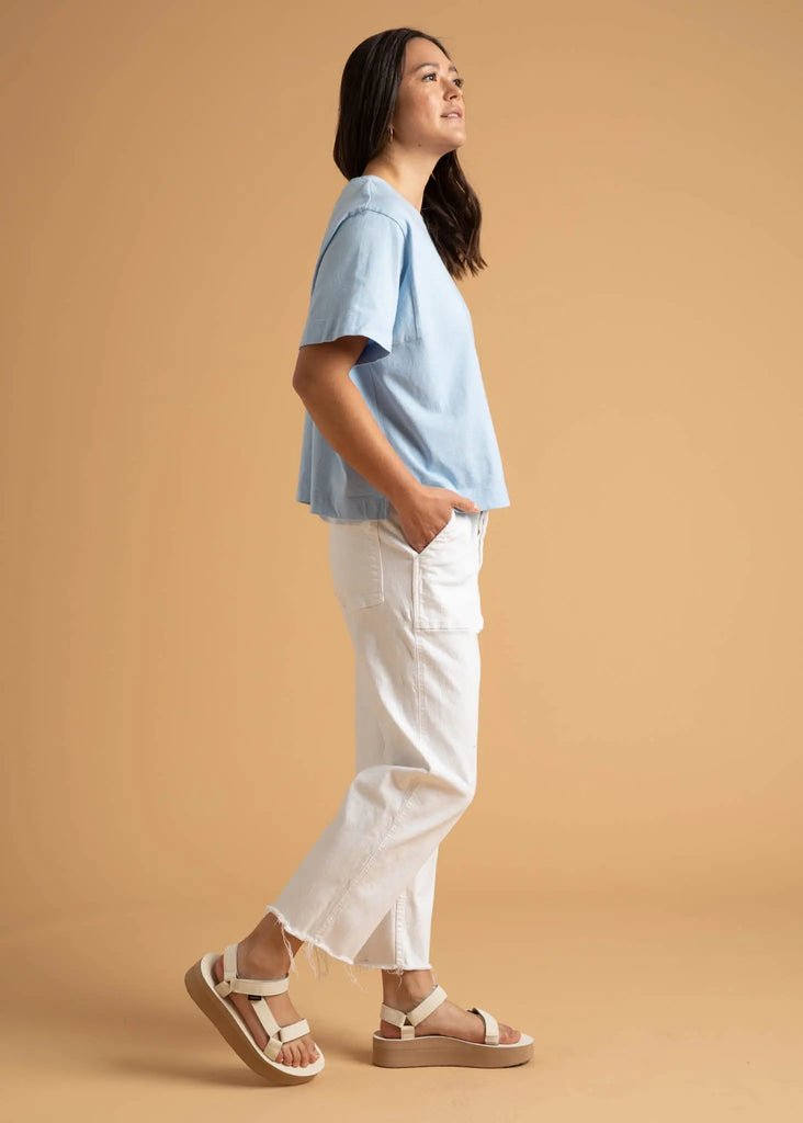 Daybreak Tee - Sky by And For Good And For Good