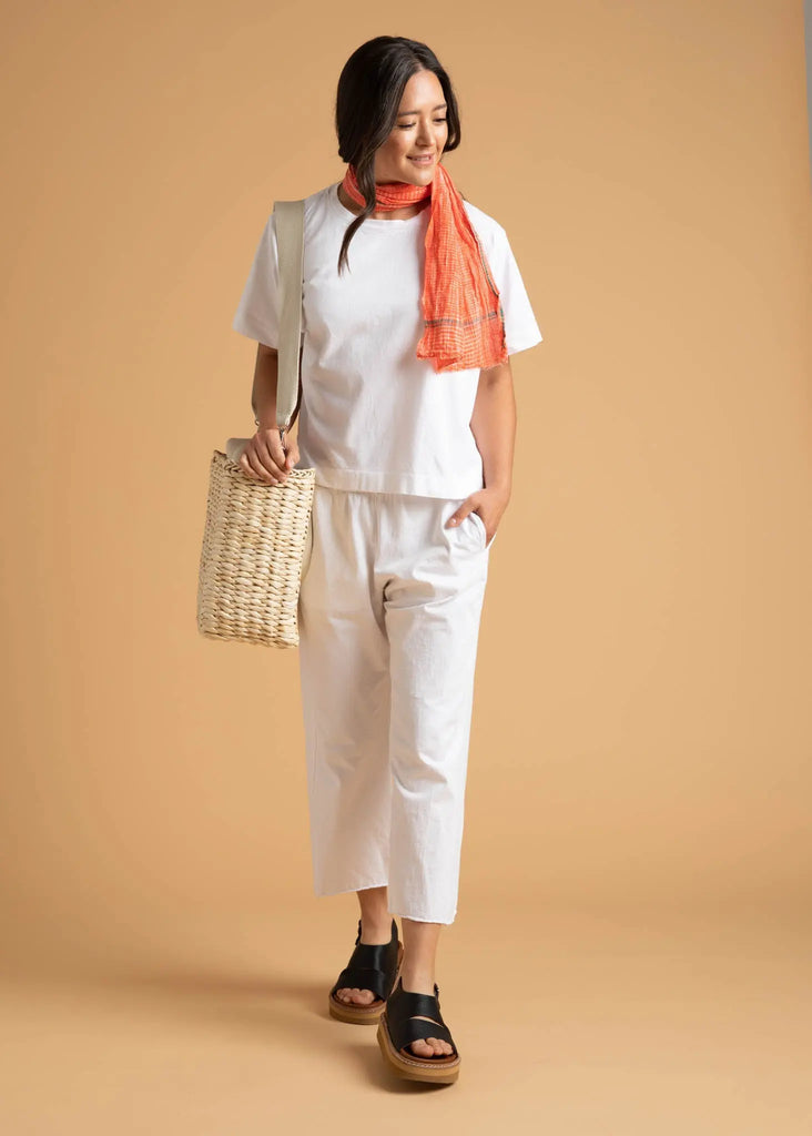 Daybreak Tee - White by And For Good And For Good