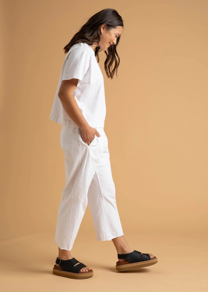 Daybreak Tee - White by And For Good And For Good