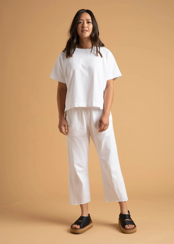 Daybreak Tee - White by And For Good And For Good