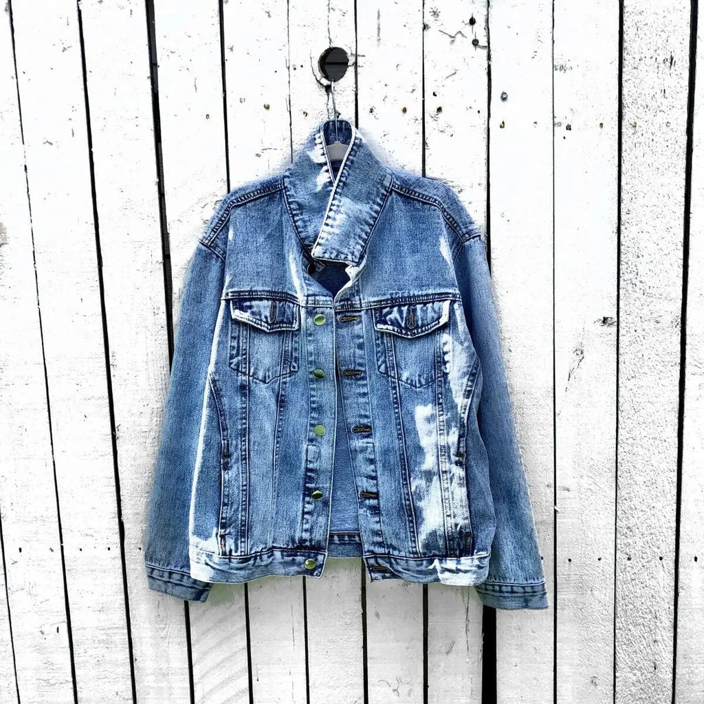 Denim with Elbow Slit by Wren + Glory Wren + Glory