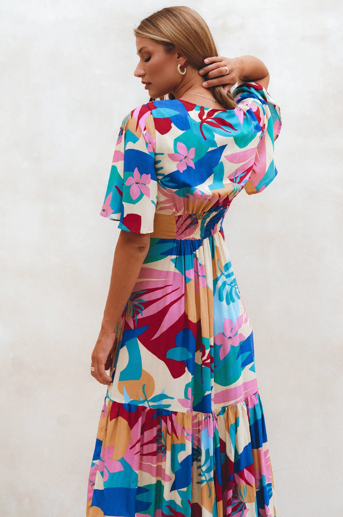 Donna Button Down Midi Dress by Bali ELF Bali ELF