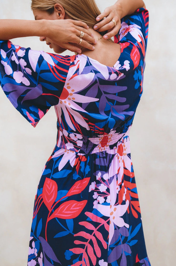 Donna Button Down Midi Dress by Bali ELF Bali ELF