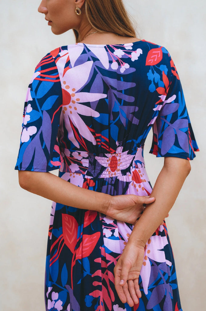 Donna Button Down Midi Dress by Bali ELF Bali ELF