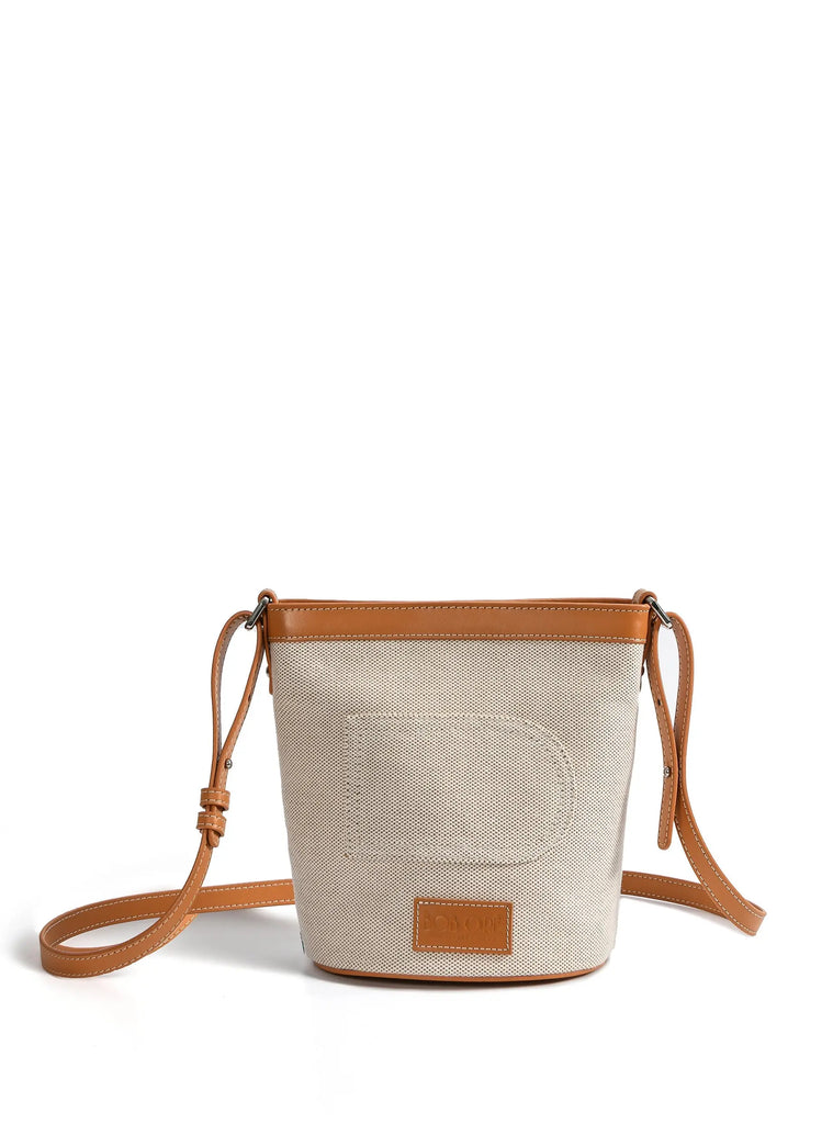 Dorothy Middle Size Bucket Bag, White by Bob Oré BOB ORE