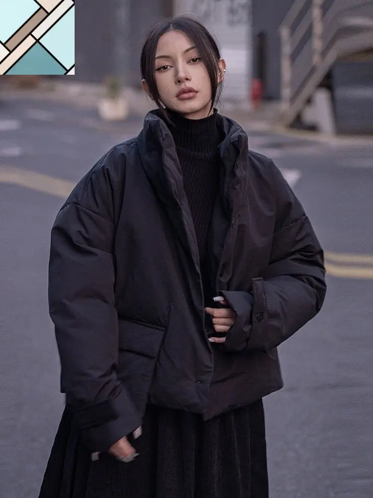 Eatan Puff Jacket - Black by Marigold Shadows MARIGOLD SHADOWS