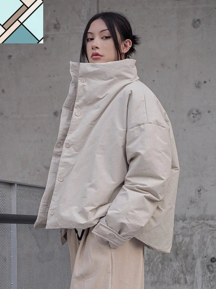 Eatan Puff Jacket - Sand by Marigold Shadows MARIGOLD SHADOWS