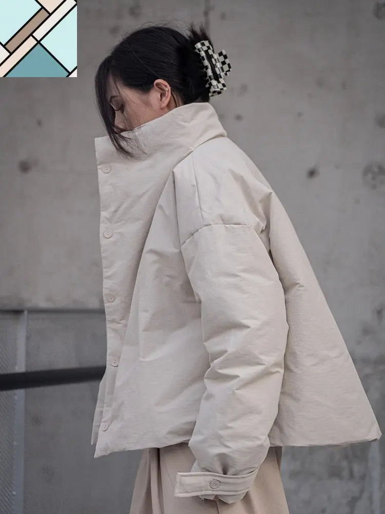 Eatan Puff Jacket - Sand by Marigold Shadows MARIGOLD SHADOWS