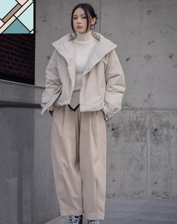 Eatan Puff Jacket - Sand by Marigold Shadows MARIGOLD SHADOWS