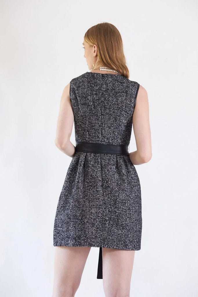 Ebony Mini Tweed Dress by Le Réussi® Le Réussi®