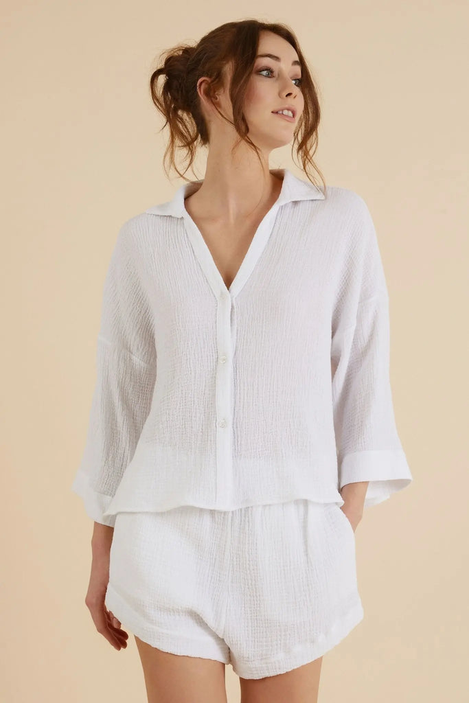 Echo Boy Short - White by The Handloom The Handloom