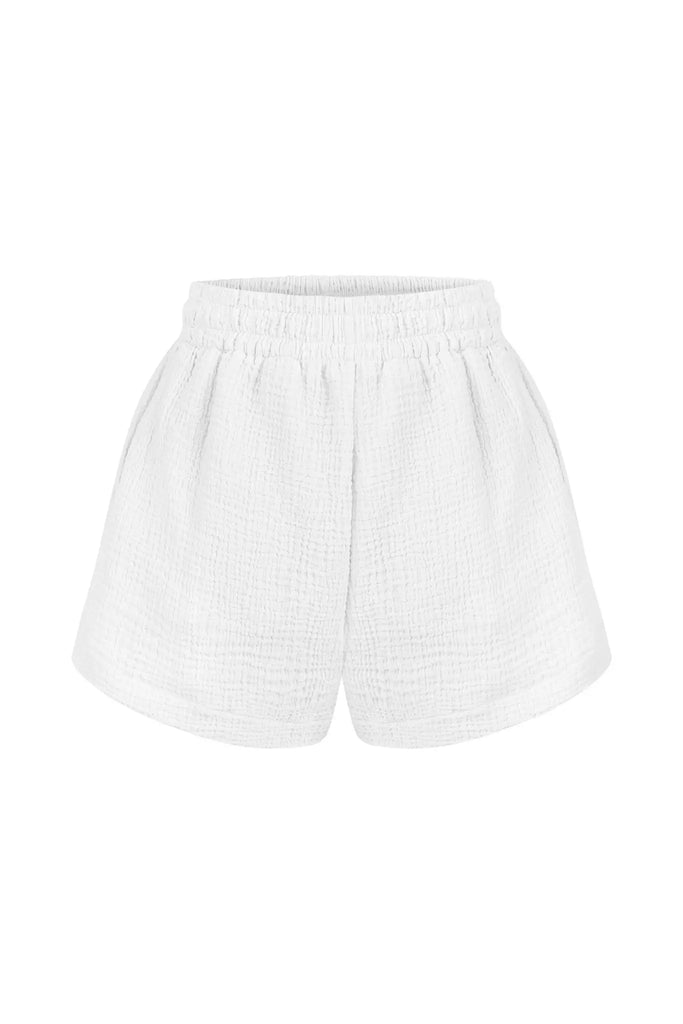 Echo Boy Short - White by The Handloom The Handloom