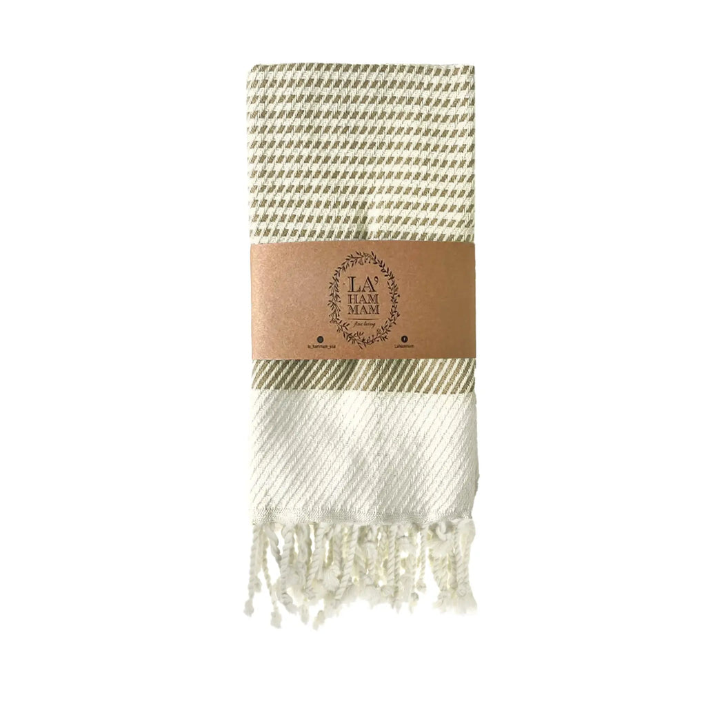 Ege Turkish Hand / Kitchen Towel 2 pack 40x18in by La'Hammam La'Hammam