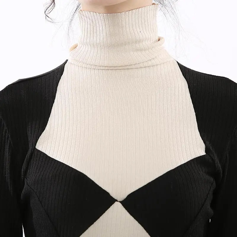 Emica Turtleneck Long Sleeve Shirt by Marigold Shadows Marigold Shadows