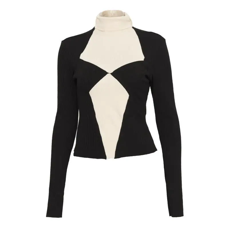 Emica Turtleneck Long Sleeve Shirt by Marigold Shadows Marigold Shadows