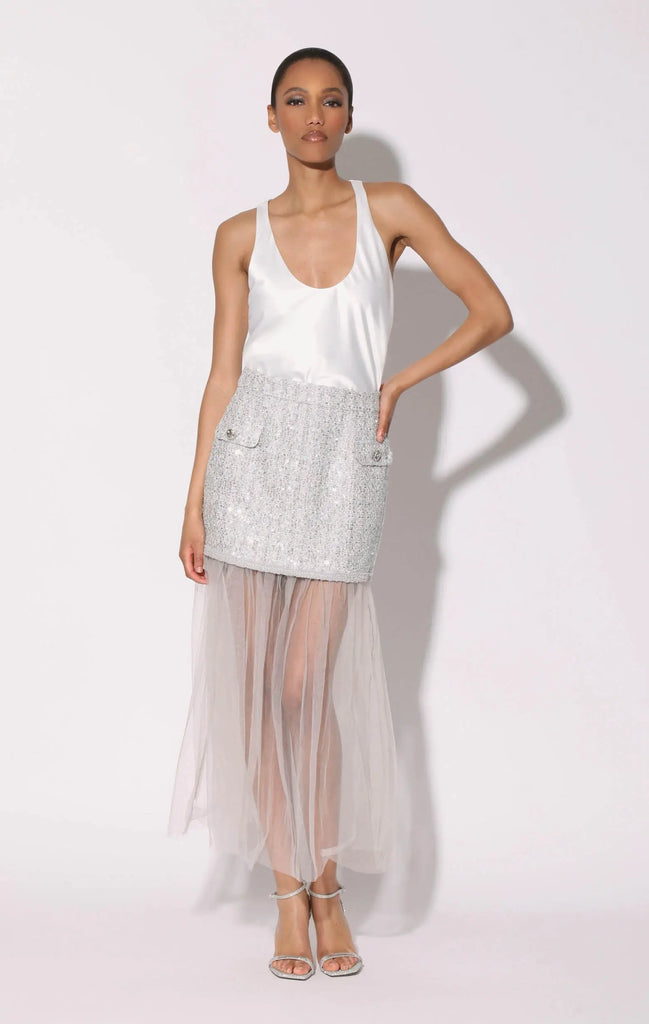 Emma Tank Top, Ivory by Walter Baker Walter Baker