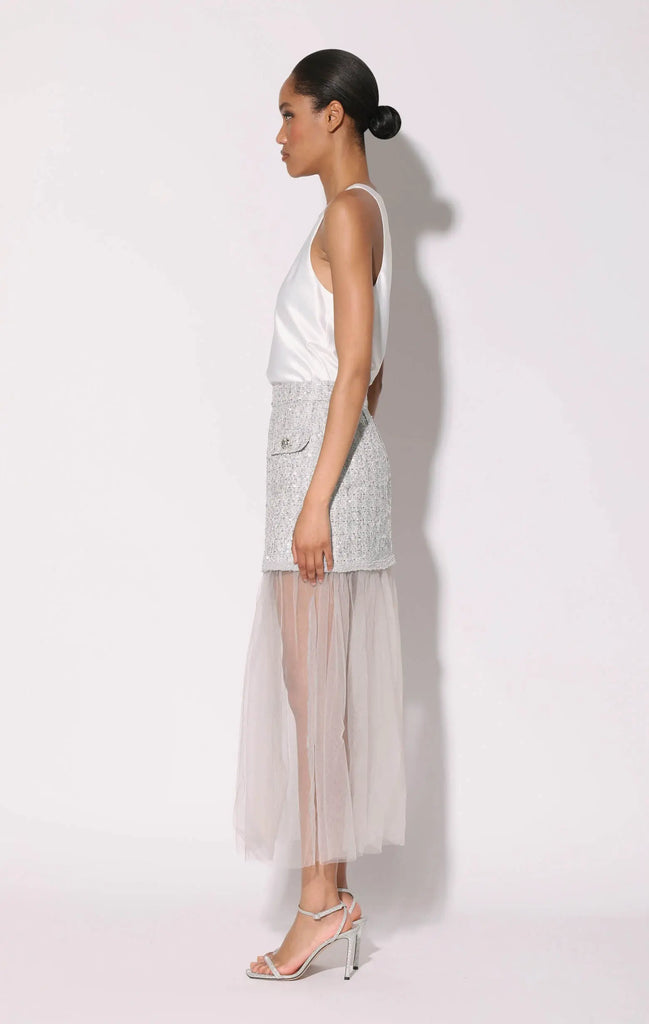 Emma Tank Top, Ivory by Walter Baker Walter Baker