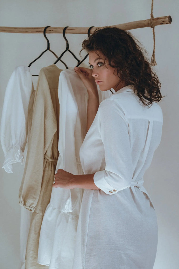 Essence Shirt Linen Dress by Bali Lane Bali Lane