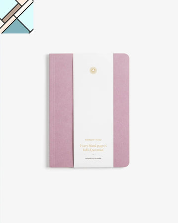Essential Notebook - Pink by Intelligent Change INTELLIGENT CHANGE