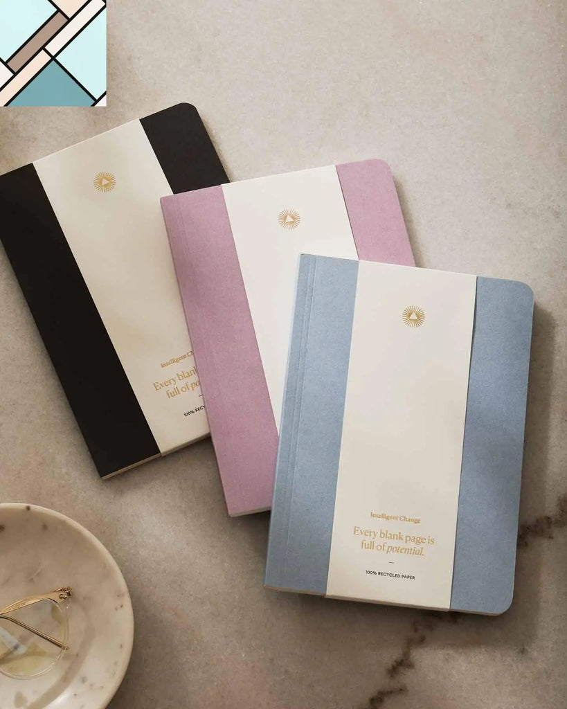 Essential Notebook - Pink by Intelligent Change INTELLIGENT CHANGE