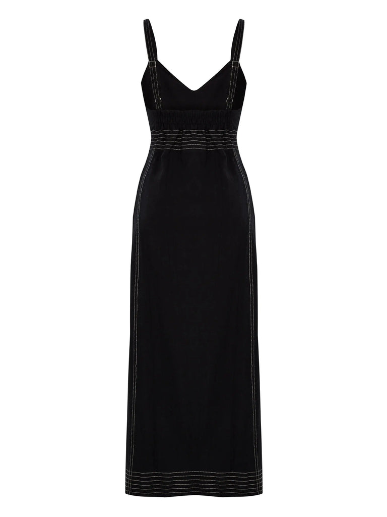 Eva Maxi Dress - Black by The Handloom The Handloom